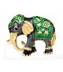 SB155 - Exotic style fashion retro classic elephant brooch